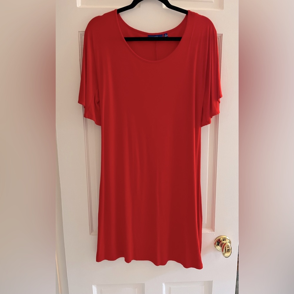 Red dress